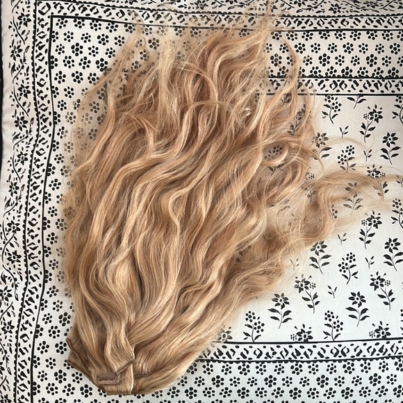 luxy Hair Luxy 2 220g Dirty Blonde Clip In Hair Extensions Poshmark